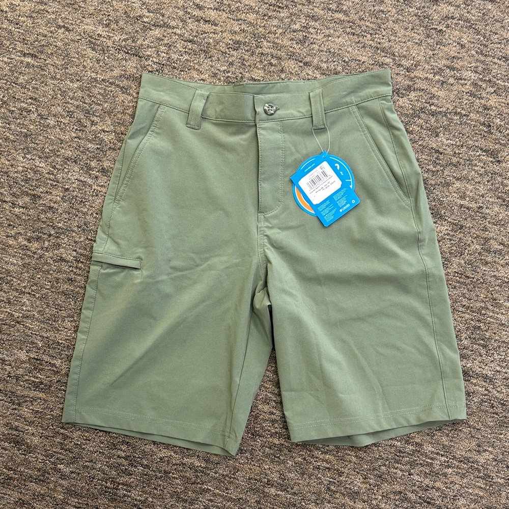 Columbia Men's Grander Marlin II Offshore Shorts, Cypress, 28W x 10L